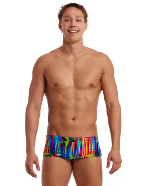 The Glitch Sidewinder Swim Trunks - Blue