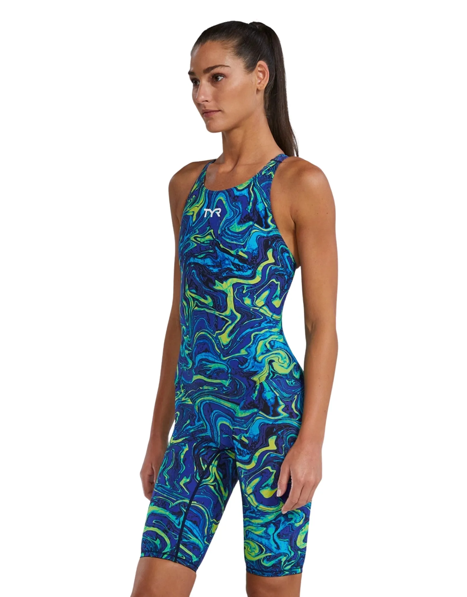 Thresher Hyperblitz Open Back Kneeskin Limited Edition - Blue/Green