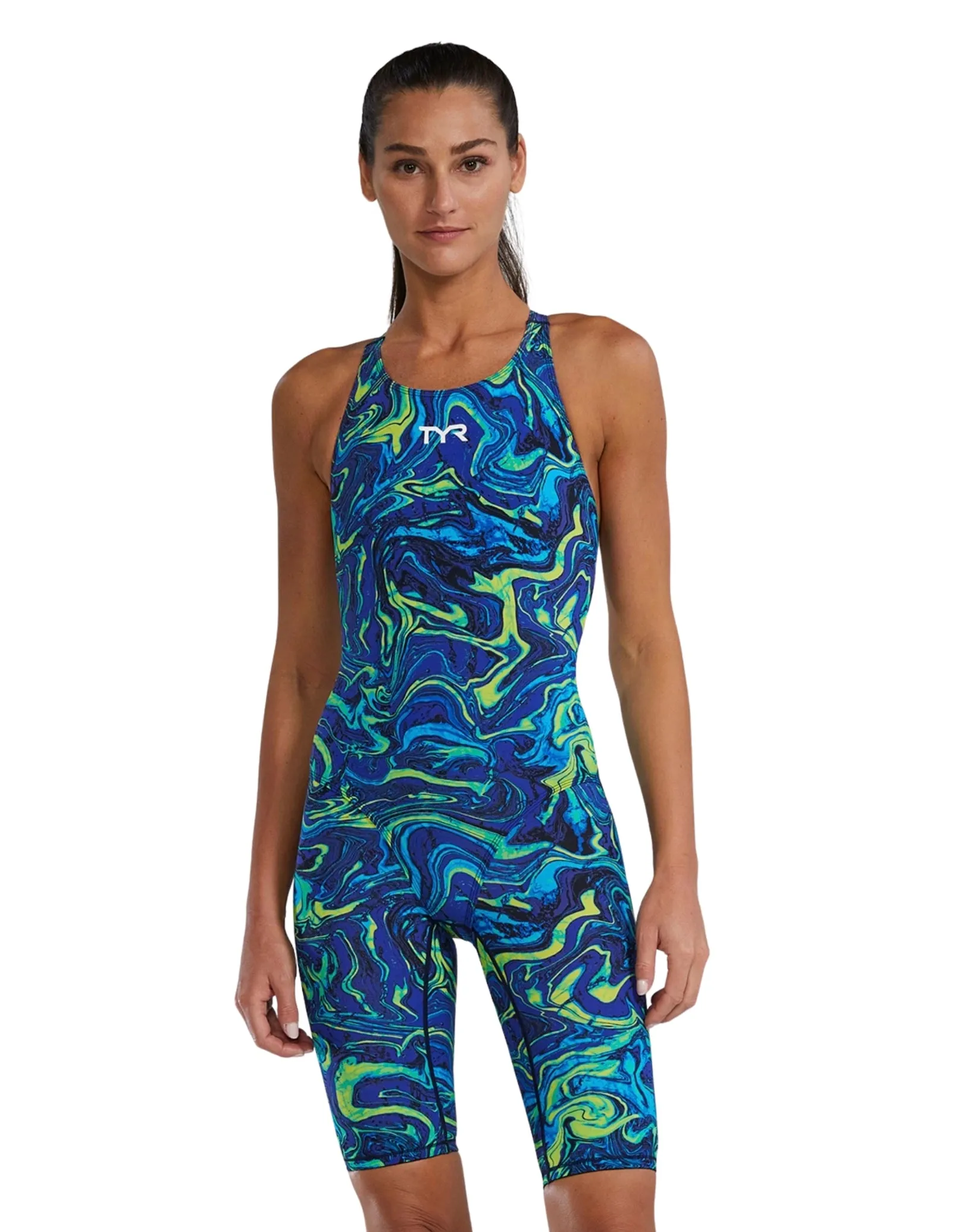 Thresher Hyperblitz Open Back Kneeskin Limited Edition - Blue/Green