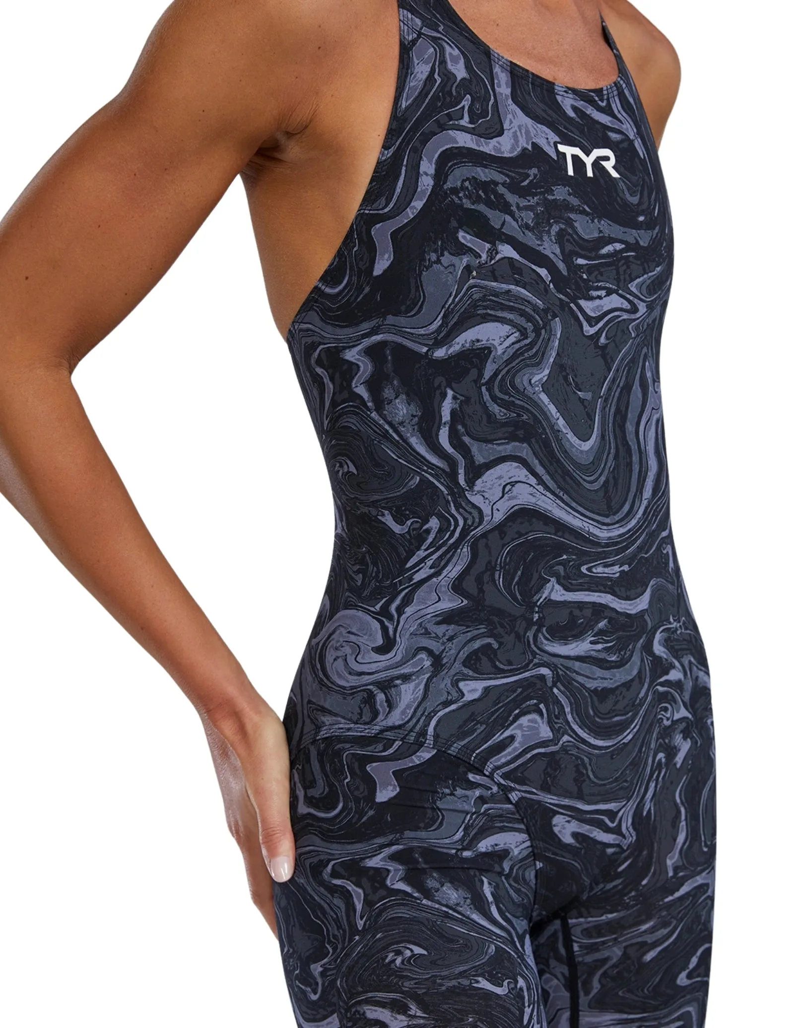 Thresher Hyperblitz Open Back Kneeskin Limited Edition- Titanium Black