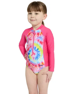 Tots Girls Twister Paddle Suit - Pink