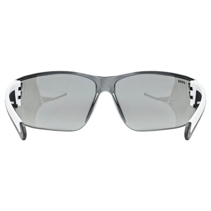Uvex Equate goggles - White Mirror Silver