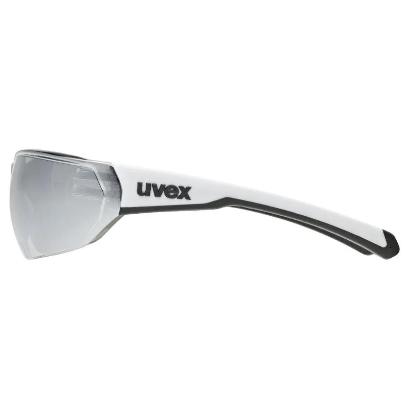 Uvex Equate goggles - White Mirror Silver