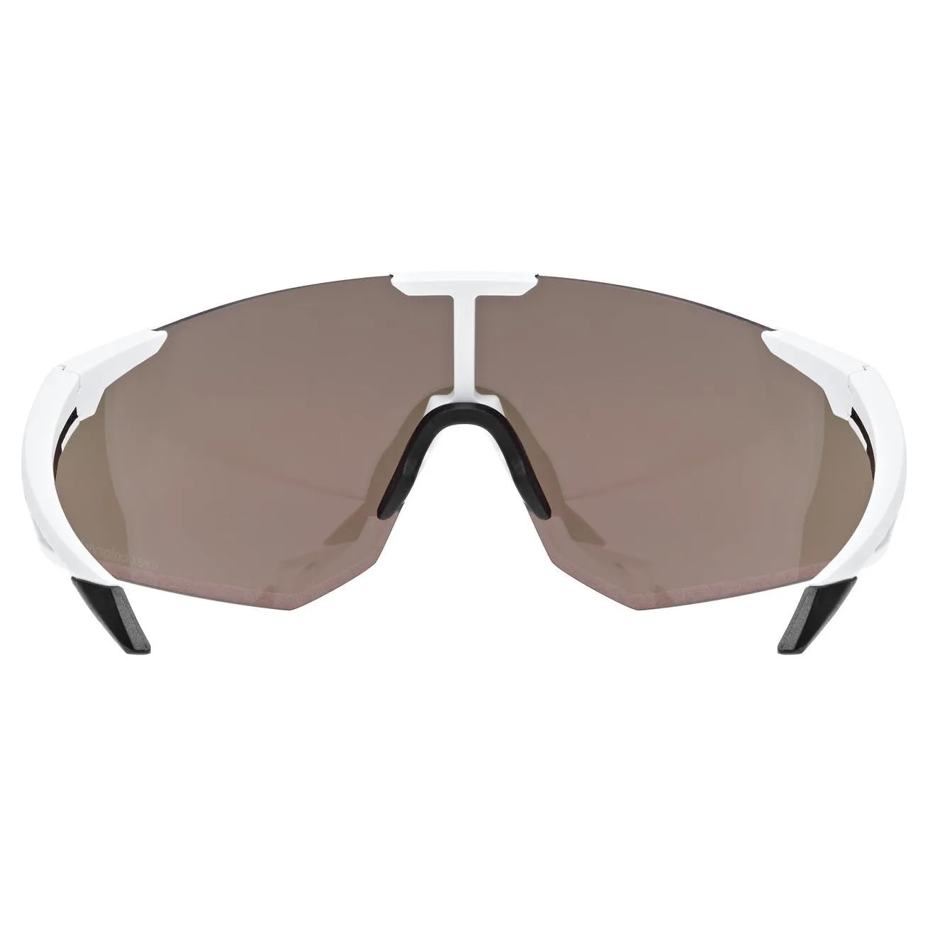 Uvex Pace Perform CV glasses - White Matt Pushy Pink