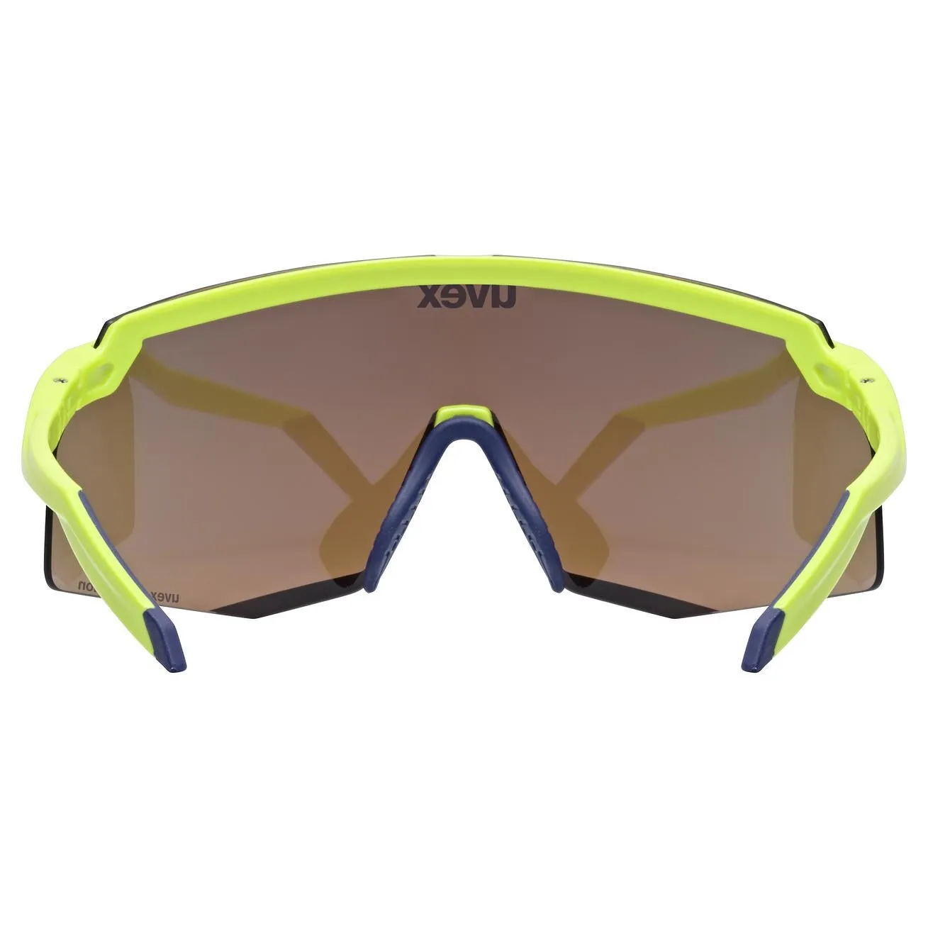 Uvex Pace Stage CV goggles - Yellow Matt Buzzy Blue