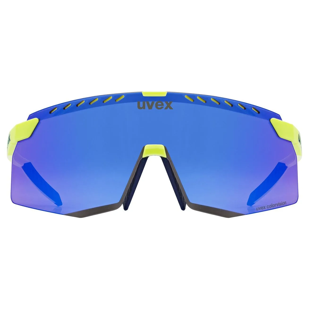 Uvex Pace Stage CV goggles - Yellow Matt Buzzy Blue