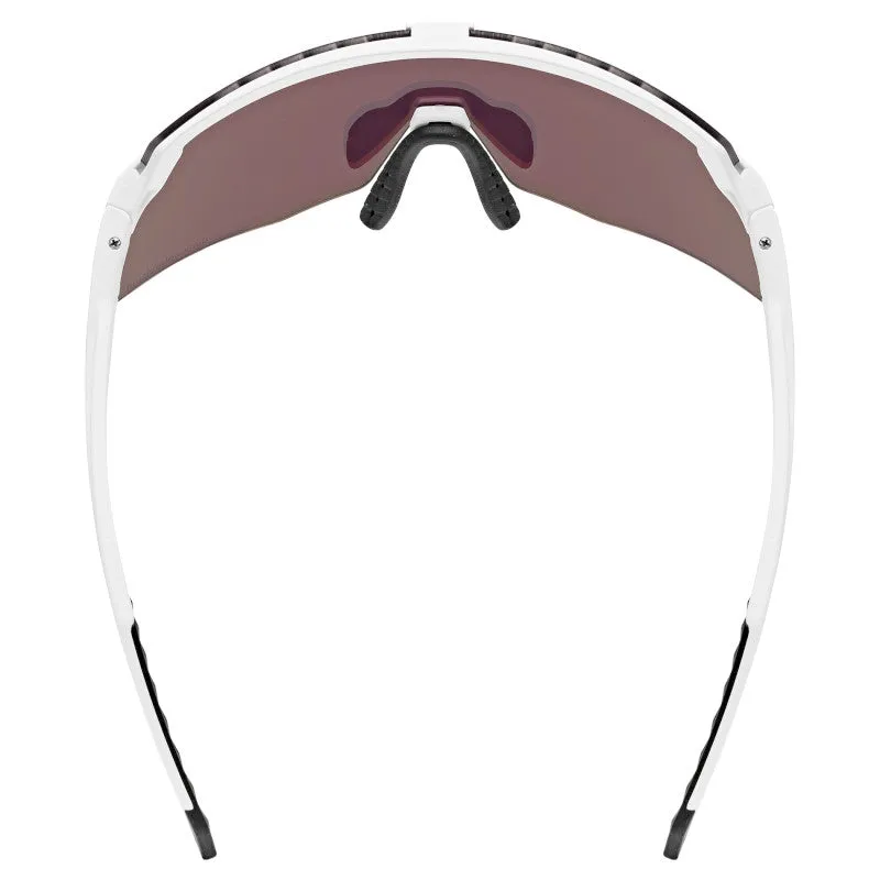 Uvex Pace Stage S CV goggles - White Matt Mirror Yellow