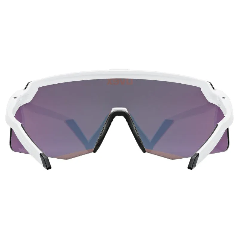 Uvex Pace Stage S CV goggles - White Matt Mirror Yellow