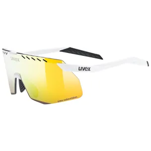 Uvex Pace Stage S CV goggles - White Matt Mirror Yellow