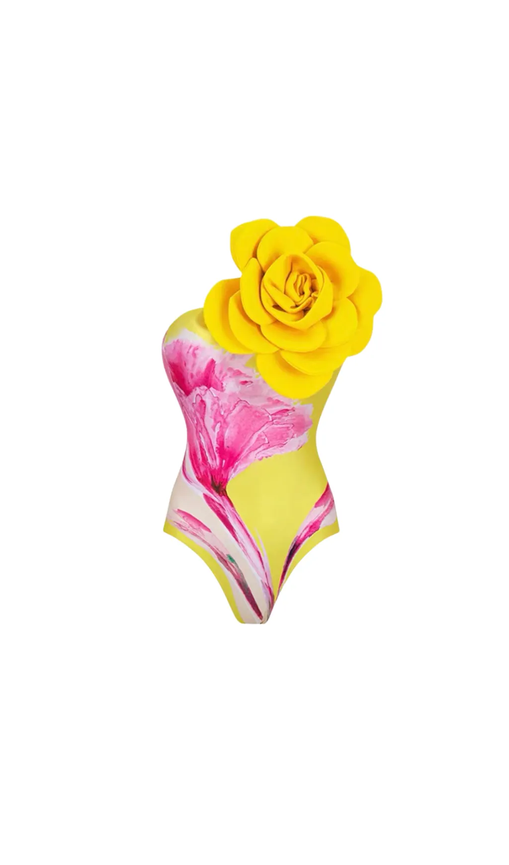 VINTAGE PRINT MONOKINI Gloria Lanvin