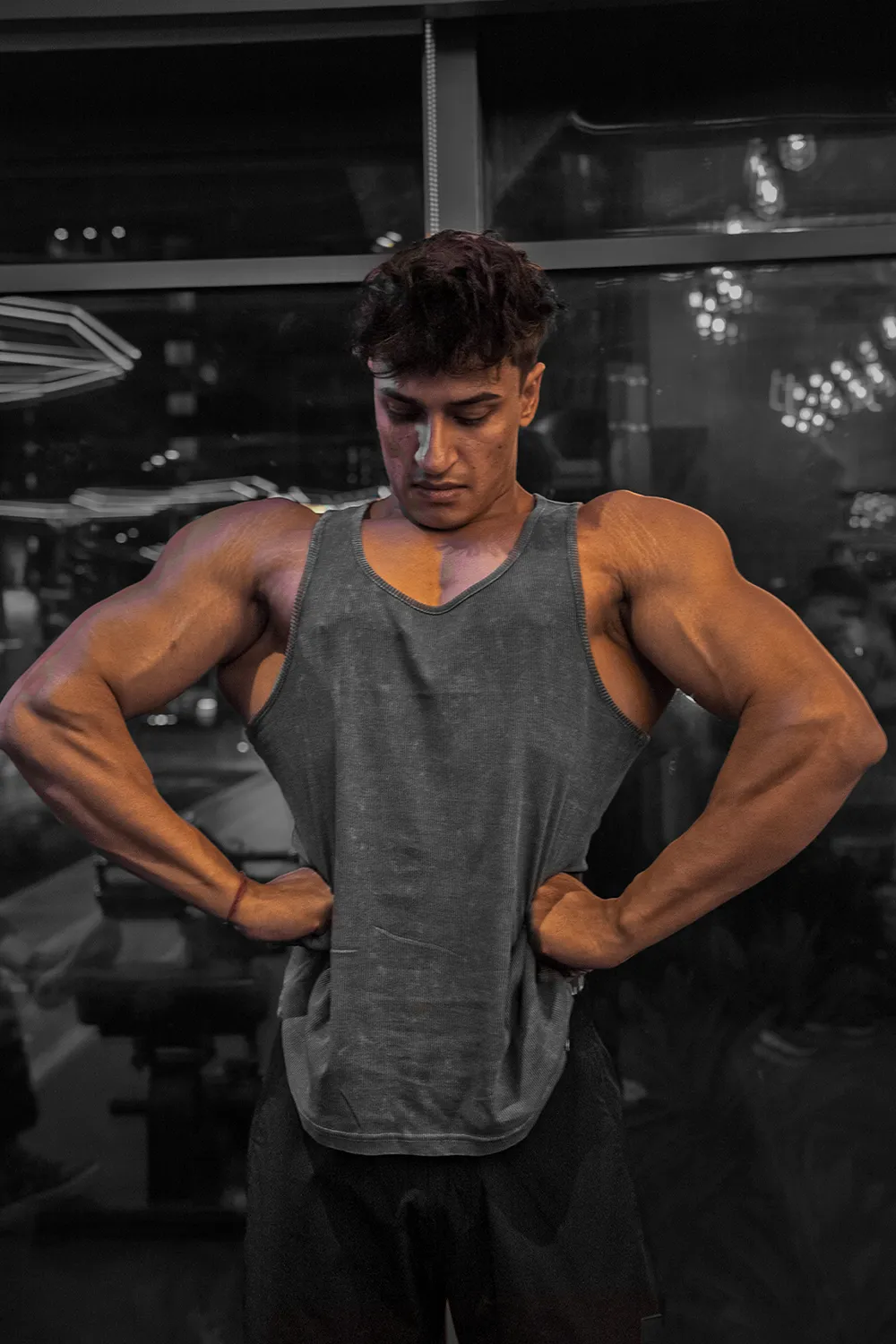 Washed Muscle-Up Ribbed Tank 2pk