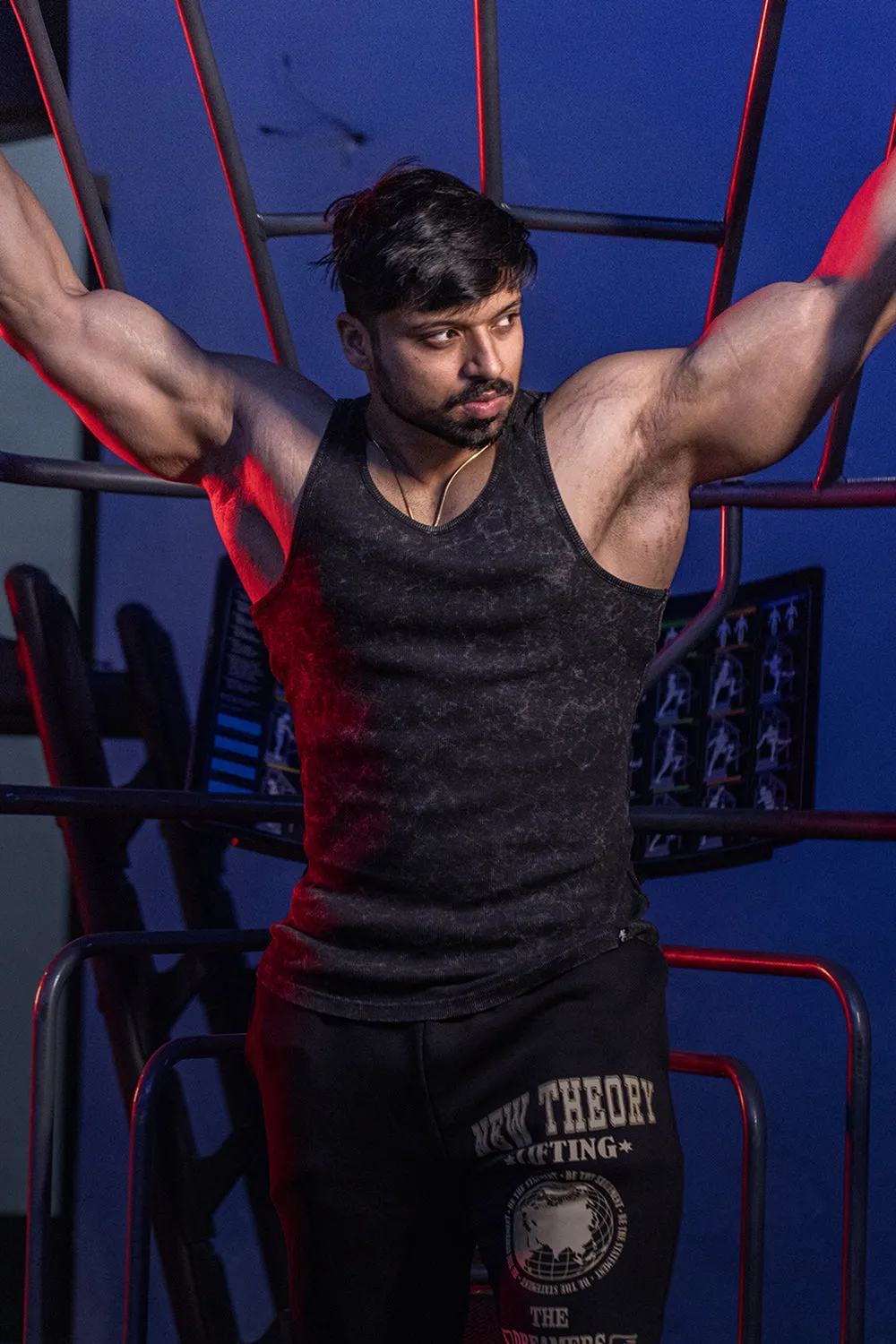 Washed Muscle-Up Ribbed Tank 2pk