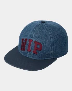 WIP Denim Cap | Blue / Dusky Blue / Muberry Carhartt WIP