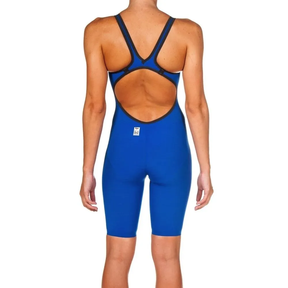 WOMEN'S POWERSKIN CARBON AIR2 OPEN BACK - ELECTRIC BLUE/DARK GREY/FLUO YELLOW
