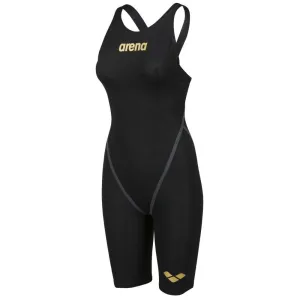 WOMEN'S POWERSKIN CARBON CORE FX OPEN BACK - BLACK/GOLD