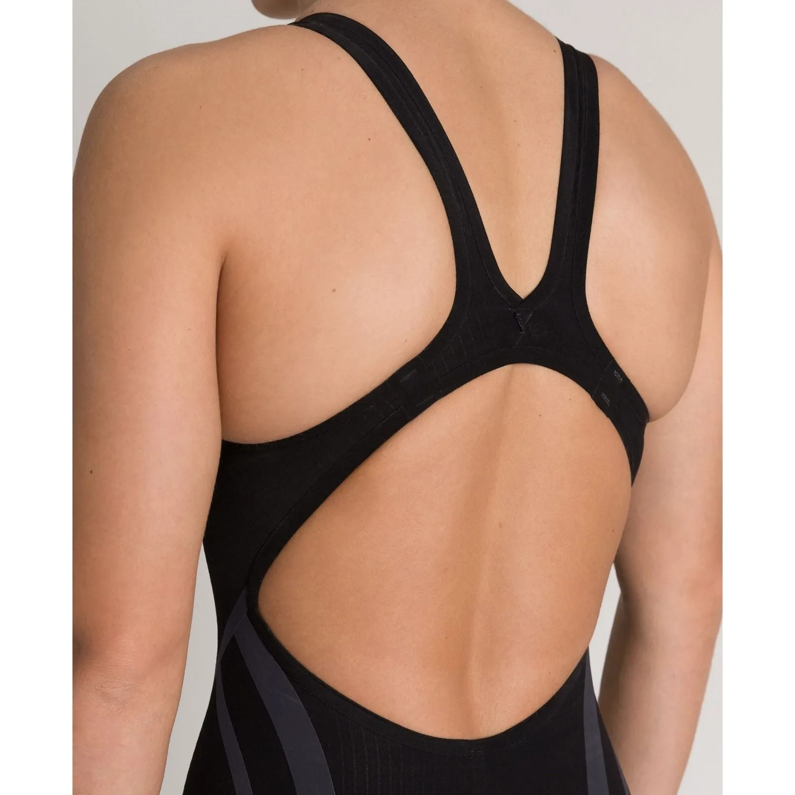 WOMEN'S POWERSKIN CARBON CORE FX OPEN BACK - BLACK/GOLD