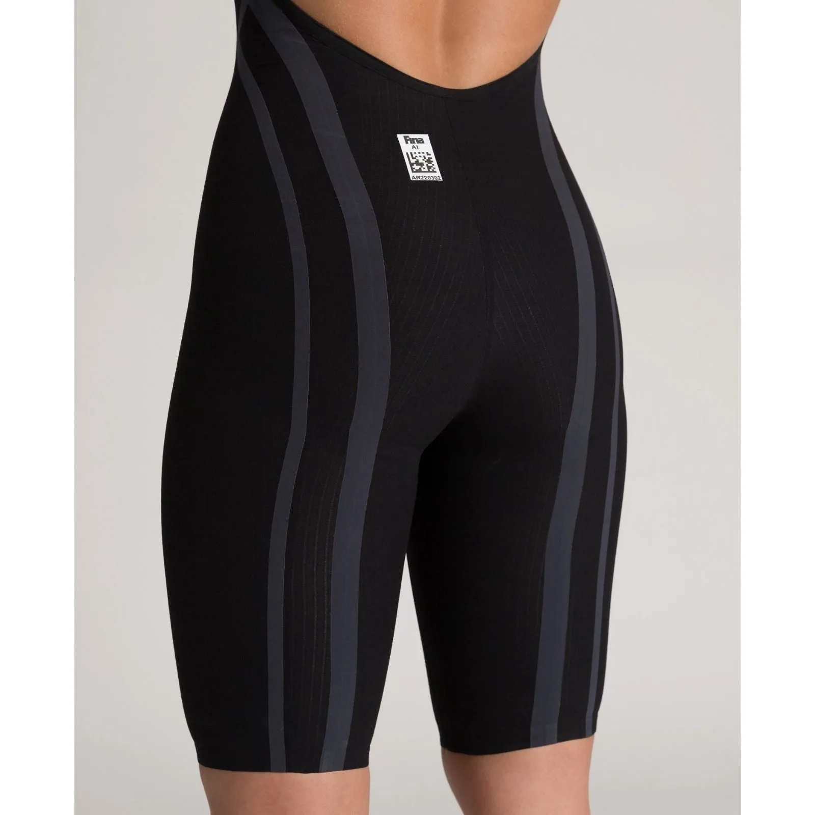 WOMEN'S POWERSKIN CARBON CORE FX OPEN BACK - BLACK/GOLD
