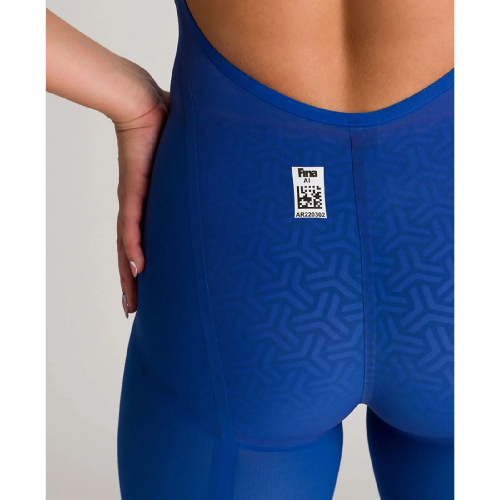 WOMEN'S POWERSKIN CARBON GLIDE OPEN BACK - OCEAN BLUE