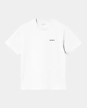 Women's Script Embroidery T-Shirt | White Carhartt WIP